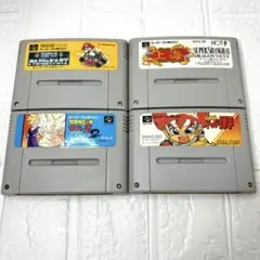 スーパーファミコン　裏面 変色品　４本セット③