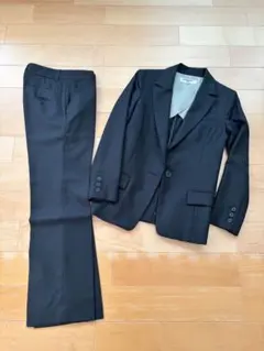 NATURAL BEAUTY BASIC ブラックパンツスーツ S