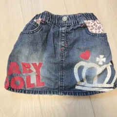 デニムスカート BABYDOLL