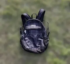 美品　Coleman チェック バックパック