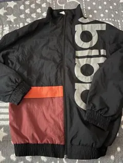 adidas ウィンドブレーカー S 黒/赤