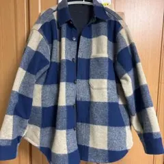 UNIQLO ブロックチェック シャツジャケット