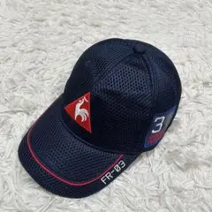 le coq sportif ルコック メッシュキャップ ネイビー FR-03のサムネイル