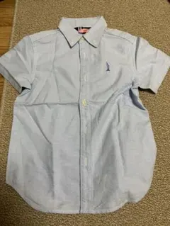 子供　イーストボーイ 半袖シャツ　EASTBOY 水色