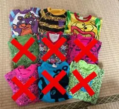 PARTYPARTY ロンパース 3点セット