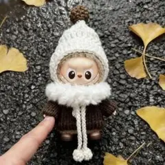 4.0ラブブに適用　labubu ぬいぐるみ着　可愛い　10cm 着せ替え服