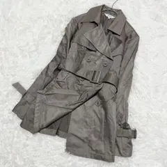 【ensuite✨】エンスウィート　L 光沢感　上品　ダブルトレンチジャケットのサムネイル