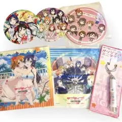 ラブライブ！ μ's 缶バッチ マイクロファイバークロス