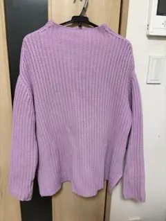 長袖ニットセーター