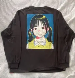 OVER PRINT アートプリント 長袖Tシャツ眠岸ぷりん Lサイズ - メルカリ