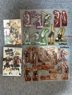 ハイキュー！！　イラスト集、グッズセット