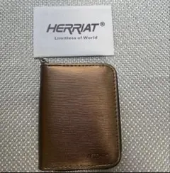 HERRIAT✨新品未使用✨カードケース✨ゴールド