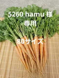 春にんじんの間引き人参　80サイズ