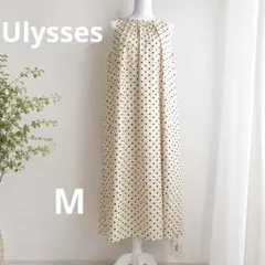 新品タグ付 Ulysses ドットワンピース M ベージュ ロングのサムネイル