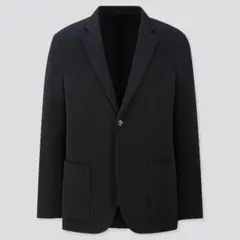 ユニクロ　コンフォートジャケット　ブラック　M