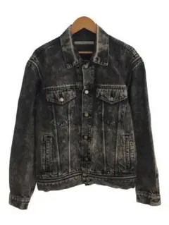 ジョンローレンスサリバン ZIPデニムジャケット サイズ46 ブラック JOHN LAWRENCE SULLIVAN - JOHN LAWRENCE SULLIVAN / ジョン