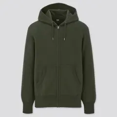 スウェットパーカー M 深緑 ユニクロ ダークグリーン フーディ 緑 グリーン