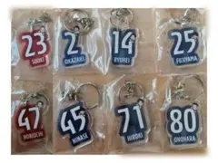 ブラウブリッツ秋田　キーホルダー　８個セット　ガチャガチャ