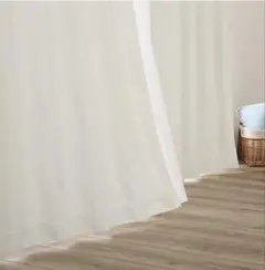 遮光1級・遮熱・遮音アイボリー約幅100×丈133.5cmカーテン