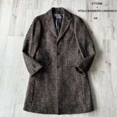 【美品】ETONNE CANONICO エトネ カノニコ チェスターコート S