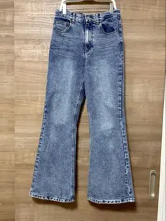 美品♡フレアデニムパンツ ジーンズ ジーパン ブルーのサムネイル