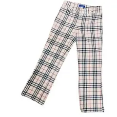 バーバリー　Burberry ブルーレーベル　ノヴァチェック　パンツ　ウール