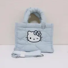 る*る様 サンリオハウス ハローキティ ハートキルティングトートバッグ
