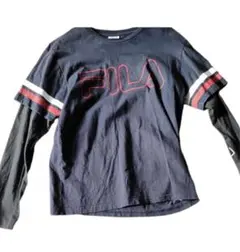 美品 FILA トレーナー 長袖 スウェット スポーティ