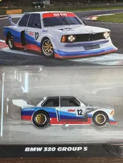 ホットウィールプレミアム　BMW 320 Group 5 ミニカー ナンバー12