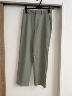UNIQLO スマートアンクルパンツ　ライトグリーンSサイズ