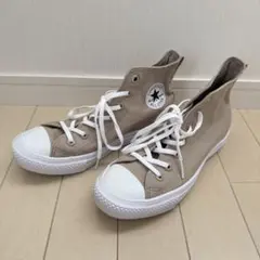 ハイカット コンバース ベージュ スニーカー