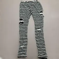 MARINE SERRE WHITE LINE トカゲ パンツ - メルカリ