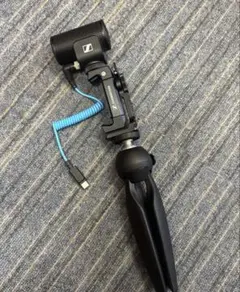 SENNHEISER指向性マイク ミニ三脚架付き スマホ対応
