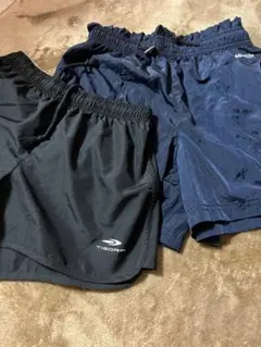 TIGORA黒 ショートパンツ & Kaepa紺パンツ2枚セット