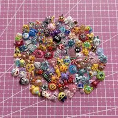 ネイルパーツ キャラクターミックス まとめ売り 100個