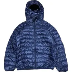 00s UNIQLO ユニクロ ウルトラライトダウンパーカー ネイビー 光沢