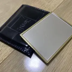 YSL イブサンローラン　コンパクトミラー　カバー付き　ノベルティ