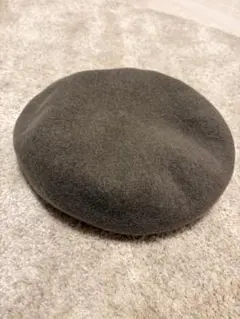 ベレー帽 Mサイズ チャコールグレー