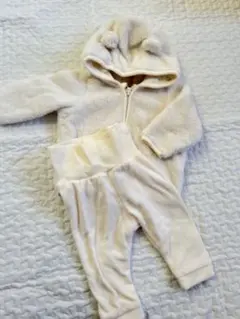 H&M フリースボアアウター セットアップ 62/68