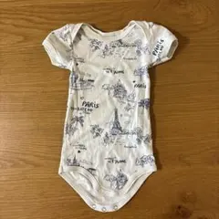 PETIT BATEAU パリ柄ロンパース 70サイズ