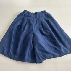 ハーフパンツ 120サイズ ネイビー　sospita キュロット スカート