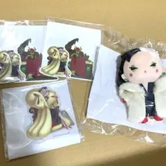 4点セット　セガラッキーくじ　オンラインくじ　ディズニーヴィランズ　クルエラ