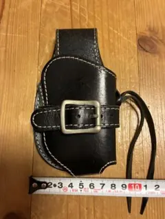 牛本革 タモホルスター 左刺し ホルダー ヘチ釣り 落とし込み チヌ