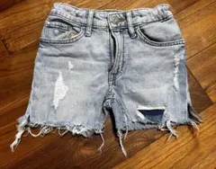 【H&M】ダメージ加工ショートパンツ