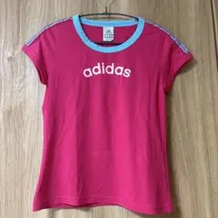 adidas アディダス ピンク Tシャツ 3