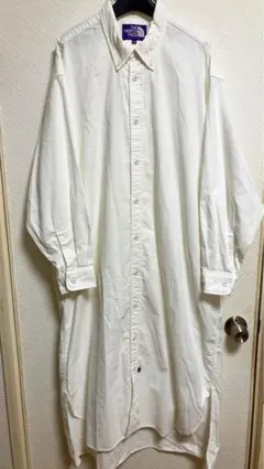 最終価格　ノースフェイスパープルレーベル　ボタンダウンフィールドシャツドレス