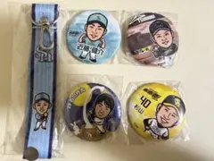 ホークス 板東湧梧 クリップ 缶バッジ 若鷹ガチャ - メルカリ