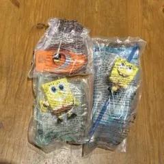 スポンジボブ　ハッピーセットストラップフィギュア 2025年最新】スポンジボブ マクドの人気アイテム - メルカリ