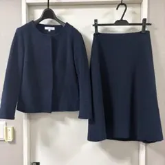 【美品】ビューティー＆ユース　ネイビー セットアップ　入学式 卒業式　フォーマル