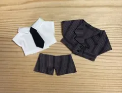 【3S-23】ぬい服10cm スーツ3点セット